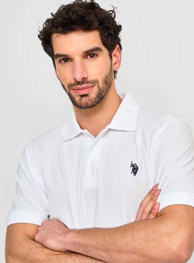 POLERA HOMBRE US POLO ASSN MANGA CORTA PIQUÉ - 3