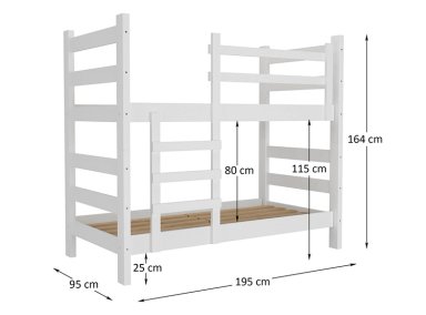 CAMAROTE BE DESIGN ESSENCIALE CR BLANCO 1 PL - 5