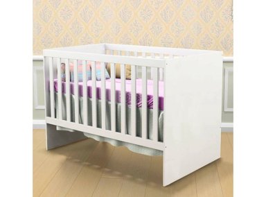 CUNA BLANCA GABI BARANDA AJUSTABLE - 6