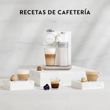 CAFETERA NESPRESSO CÁPSULA GRAN LATTISSIMA BLANCA - 6