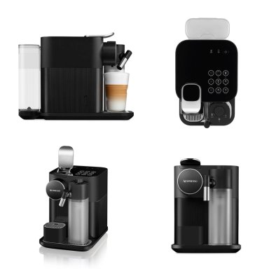 CAFETERA NESPRESSO CÁPSULA GRAN LATTISSIMA NEGRA - 8