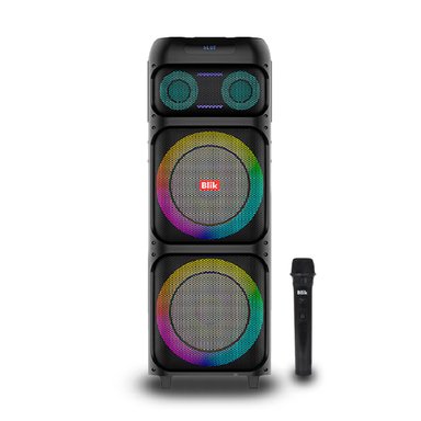 PARLANTE BLUETOOTH KARAOKE CON MICRÓFONO BLIK LIGHTUP700 - 1