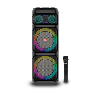 PARLANTE KARAOKE BLUETOOTH BLIK LIGHTUP900 CON MICRÓFONO Y 40.000W PMPO - 1