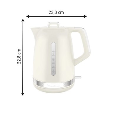 HERVIDOR MOULINEX 1.7 L SOLEIL MARFÍL - 6