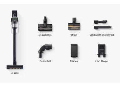 ASPIRADORA VERTICAL SAMSUNG INALÁMBRICA 85 PET 210 W PODER SUCCIÓN STICK JET - 14