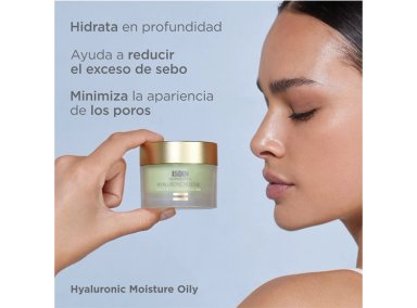 SERUM FACIAL ISDIN CREMA GEL  CEUTICS HYALURONIC MOISTURE OILY & COMBINATION SKIN 50 GR - 4