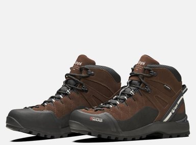 BOTINES CUERO HOMBRE LIPPI TREKKING Y MONTAÑISMO CAFE HIKING BRAVO MID - 3