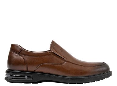 ZAPATOS CUERO HOMBRE 16 HRS CAFE A305 - 1