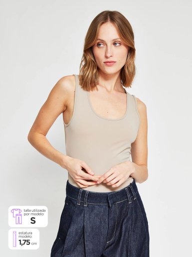 POLERA MUJER MARQUIS SIN MANGAS - 1
