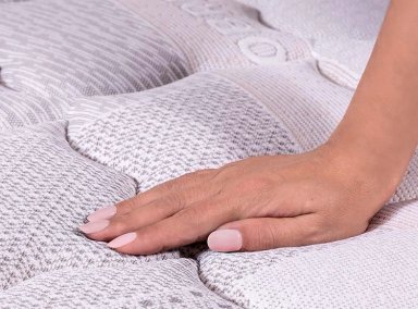 CAMA EUROPEA FLEX NÓRDICA COBRE 2 PLAZAS GRIS - 4