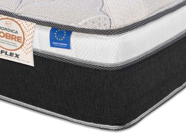 COLCHÓN FLEX NÓRDICA COBRE BOX 1.5 PLAZAS - 3