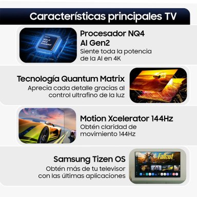 SMART TV SAMSUNG NEO QLED UHD 4K 50 QN50QN90DAGXZS - 4