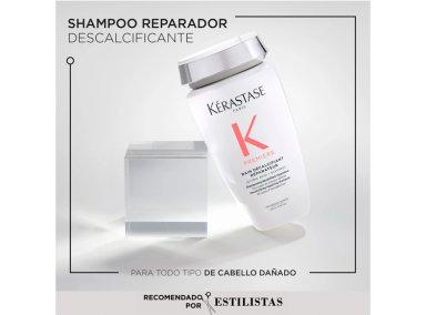 SHAMPOO REPARACIÓN CABELLO DAÑADO KÉRASTASE PREMIÈRE BAIN DÉCALCIFIANT RÉPARATEUR 250 ML  - 2
