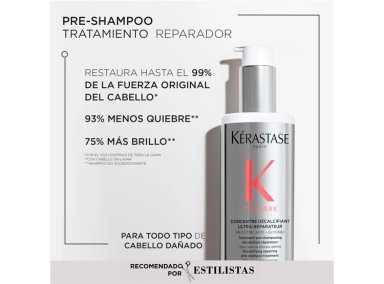 TRATAMIENTO CONCENTRADO DESCALCIFICANTE KÉRASTASE ULTRA-REPARADOR CABELLO DAÑADO PREMIÈRE 250 ML - 3
