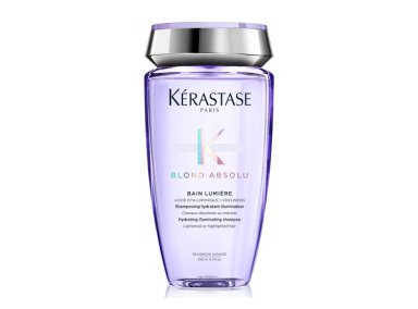 SHAMPOO HIDRATANTE PARA CABELLO RUBIO O DECOLORADO KÉRASTASE BAIN LUMIERE BLOND ABSOLU 250 ML - 1