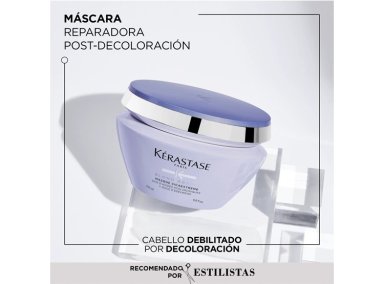 MÁSCARA REPARACIÓN PROFUNDA PARA CABELLO RUBIO O DECOLORADO KÉRASTASE MASQUE CICAEXTREME BLOND ABSOLU 200 ML - 2