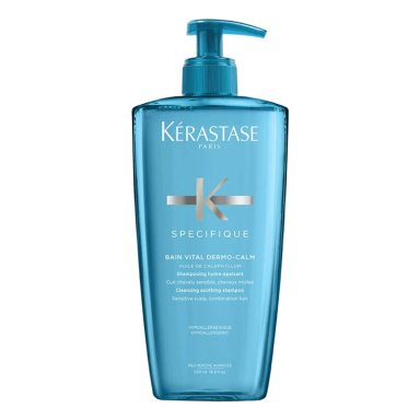 SHAMPOO CALMANTE CUERO CABELLUDO SENSIBLE KÉRASTASE BAIN VITAL DERMO-CALM SPECIFIQUE 500 ML - 1