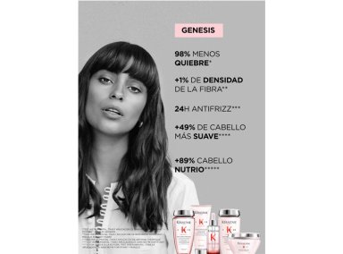 SHAMPOO HIDRATANTE ANTICAÍDA CABELLO FRÁGIL KÉRASTASE BAIN HYDRA-FORTIFIANT GENESIS 250 ML - 3