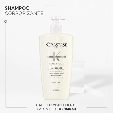 SHAMPOO ESPESANTE CABELLO FINO KÉRASTASE BAIN DENSITÉ DENSIFIQUE 500 ML - 2