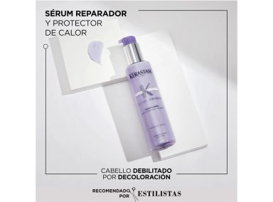 SÉRUM PROTECTOR DE CALOR REPARACIÓN CABELLO RUBIO O DECOLORADO KÉRASTASE CICAPLASME BLOND ABSOLU 150 ML - 2