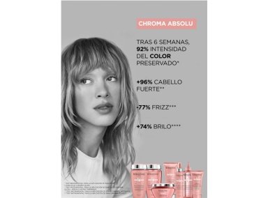 MÁSCARA NUTRICIÓN PROFUNDA CABELLO CON COLOR KÉRASTASE MASQUE CHROMA FILLER CHROMA ABSOLU 200 ML - 4