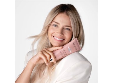 ACONDICIONADOR FORTALECEDOR PARA CABELLO CON COLOR KÉRASTASE FONDANT CICA CHROME ABSOLU 200 ML - 8
