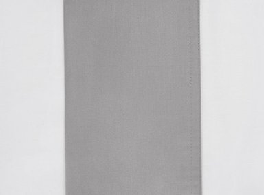 SET SABANA SATEN 400 HILOS KING CUFF GRIS - 2
