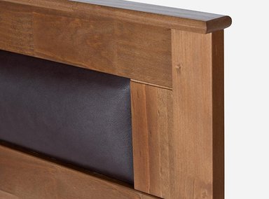 JUEGO DE DORMITORIO ROSEN CAMA EUROPEA ART 4 KING + RESPALDO FERRARA - 5