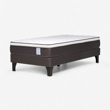 JUEGO DE DORMITORIO ROSEN CAMA EUROPEA NEW STYLE 4 PLUS 1.5 PLAZAS + RESPALDO RACHEL GRIS - 7