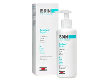 LIMPIADOR FACIAL ISDIN SUAVE ACNIBEN REPAIR 180 ML - 1
