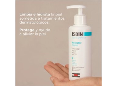 LIMPIADOR FACIAL ISDIN SUAVE ACNIBEN REPAIR 180 ML - 2