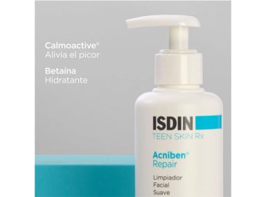 LIMPIADOR FACIAL ISDIN SUAVE ACNIBEN REPAIR 180 ML - 4