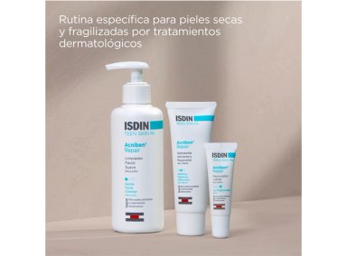 LIMPIADOR FACIAL ISDIN SUAVE ACNIBEN REPAIR 180 ML - 6