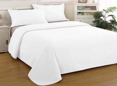 QUILT ILLUSIONS ATENAS BLANCO 2 PL - 1