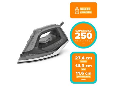 PLANCHA A VAPOR MADEMSA 1500 W MIR20 GRIS - 8