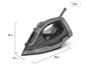 PLANCHA A VAPOR MADEMSA 2000 W MIR30 GRIS - 2