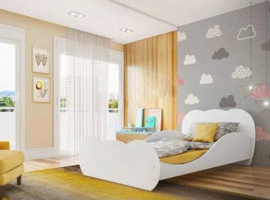 CAMA TRANSICION KIDSCOOL NUBE PREMIUM 26670002 BLANCO - 4
