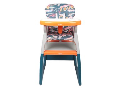 SILLA DE COMER ALTA SIT-UP PLUS NARANJA/AZUL INFANTI - 3