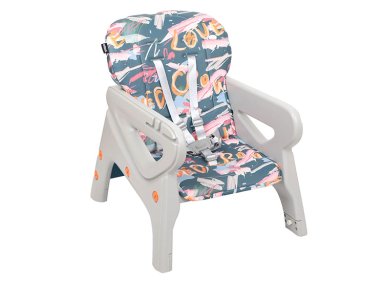 SILLA DE COMER ALTA SIT-UP PLUS NARANJA/AZUL INFANTI - 6