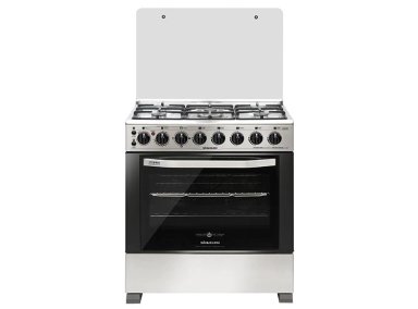 COCINA A GAS SINDELEN CH-740NI 5 PLATOS HORNO ELÉCTRICO ACERO - 2