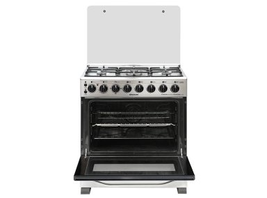 COCINA A GAS SINDELEN CH-740NI 5 PLATOS HORNO ELÉCTRICO ACERO - 3