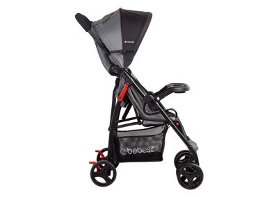 COCHE TRAVEL SYSTEM BEBE SUMMER GRIS BEBESIT - 4