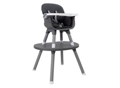 SILLA DE COMER BEBE BABY DESK 3&1 GRIS BEBESIT - 1