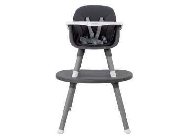 SILLA DE COMER BEBE BABY DESK 3&1 GRIS BEBESIT - 2