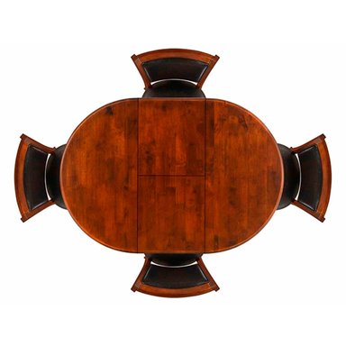 JUEGO DE COMEDOR RIPLEY HOME LYON 4S CAFÉ OSCURO - 4