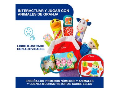 JUGUETE DIDACTICO CHICCO GUANTE CUENTA CUENTOS - 4