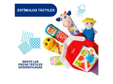 JUGUETE DIDACTICO CHICCO GUANTE CUENTA CUENTOS - 5