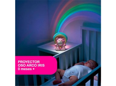 PROYECTOR OSITO ARCOIRIS ROSA - 6