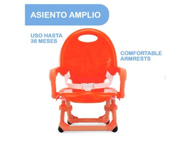 SILLA COMER POCKET SNACK RED - 2