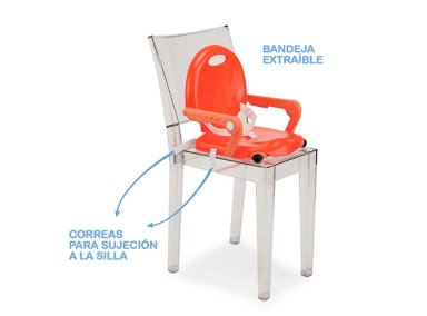 SILLA COMER POCKET SNACK RED - 3